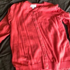Elle salmon/pink cardigan